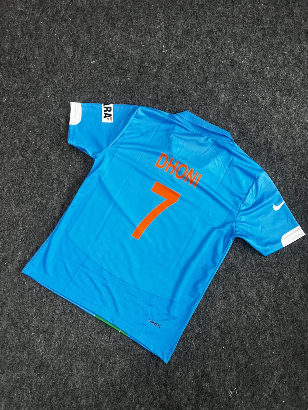 INDIA 2007 T20 WORLD CUP JERSEY DHONI