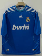 REAL MADRID 2008 - 2009 FIVE SLEEVE AWAY JERSEY CANNAVARO