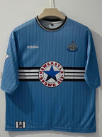 NEWCASTLE UNITED 1996 - 1997 FIVE SLEEVE AWAY JERSEY SHEARER