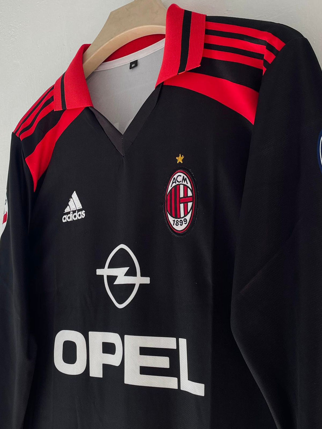AC MILAN 2000 - 2001 THIRD JERSEY FULL SLEEVE PREMIUM EMBROIDERY MALDINI