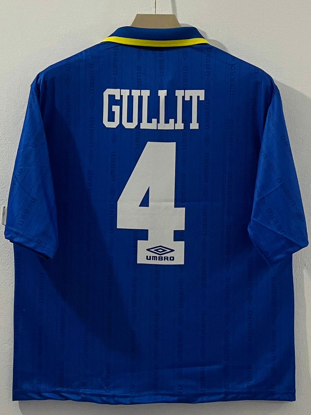 CHELSEA 1995 - 1997 FIVE SLEEVE HOME JERSEY GULLIT