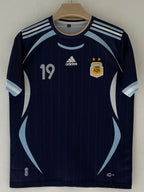 ARGENTINA 2006 AWAY JERSEY EMBROIDERY PREMIUM MESSI