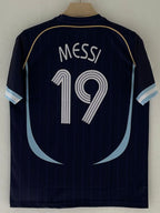 ARGENTINA 2006 AWAY JERSEY EMBROIDERY PREMIUM MESSI