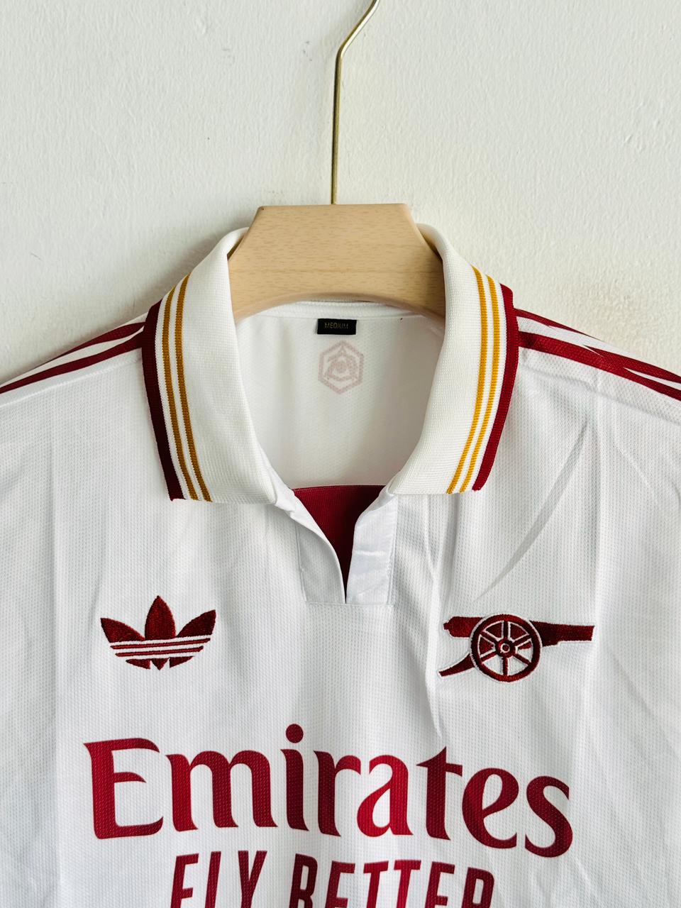 ARSENAL 25-26 THIRD KIT FULLSLEEVE POLO EMBROIDERY PREMIUM