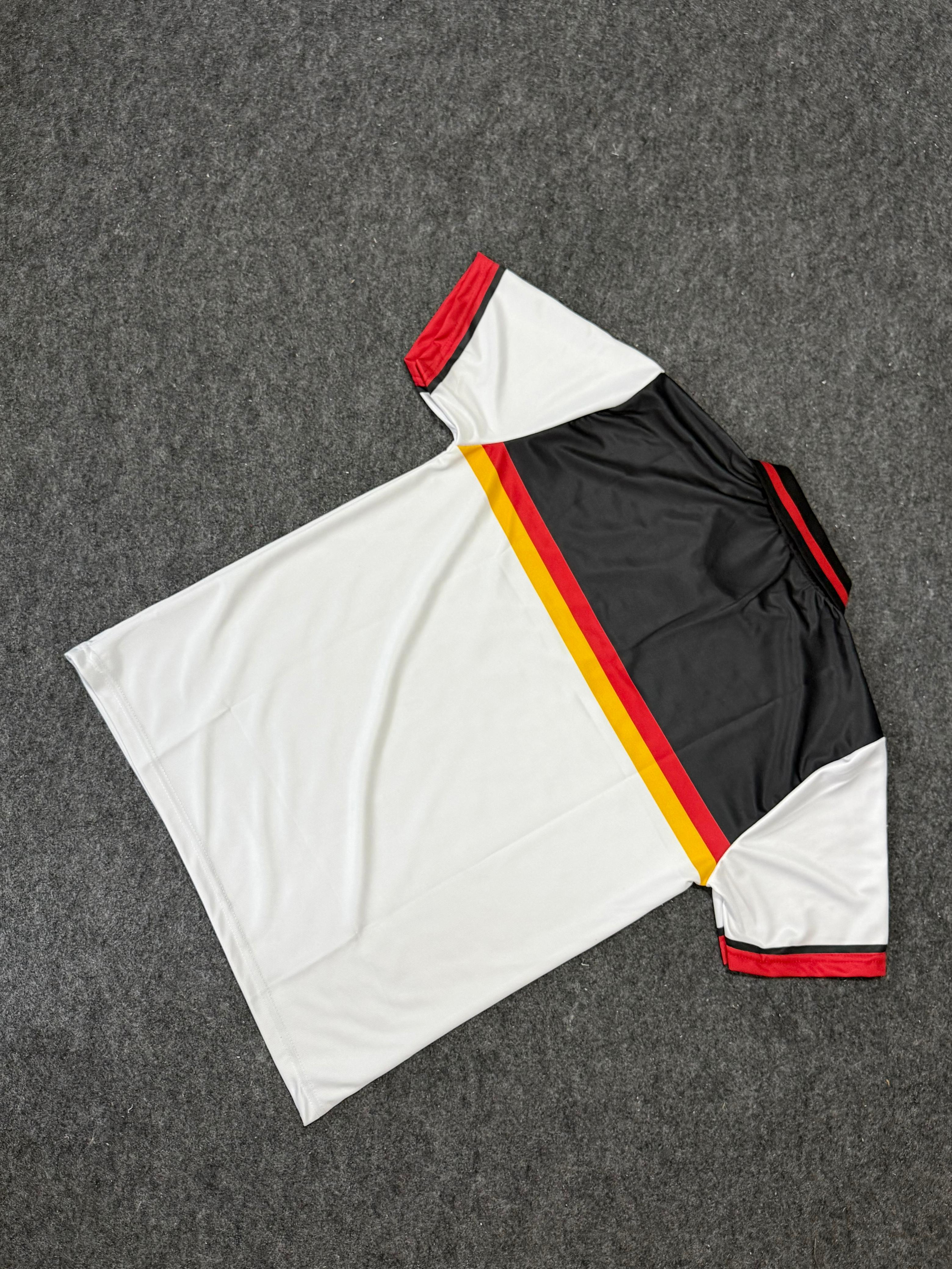 GERMANY 1990 COLLAR HOME JERSEY RETRO
