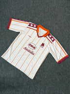 AS ROMA 1995 - 1996 FIVE SLEEVE AWAY JERSEY TOTTI