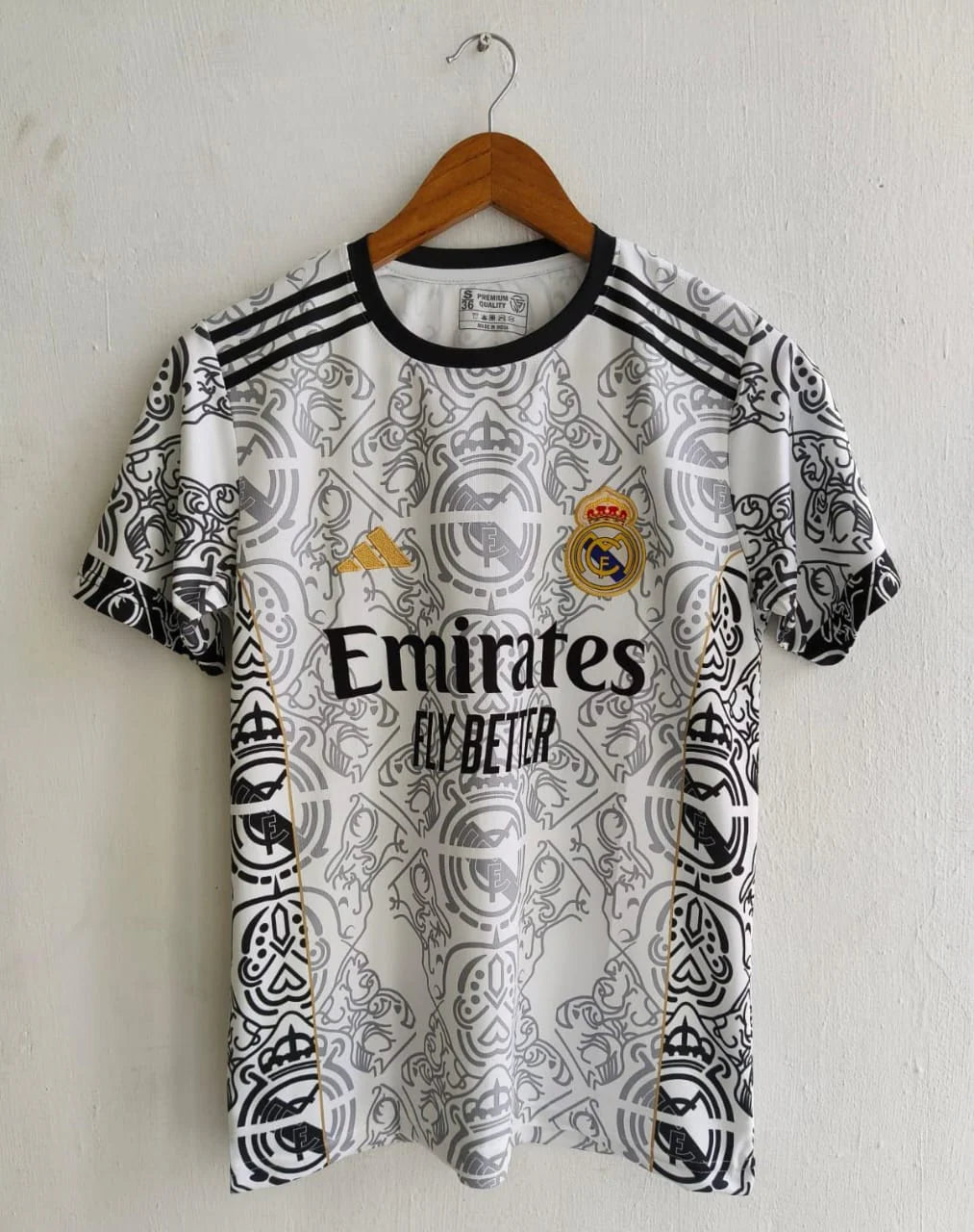 REAL MADRID SPECIAL EDITION JERSEY EMBROIDERY