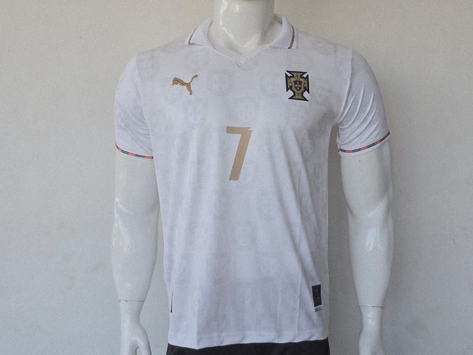 PORTUGAL 2025 - 2026 AWAY JERSEY WHITE EMBROIDERY RONALDO