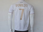 PORTUGAL 2025 - 2026 AWAY JERSEY WHITE EMBROIDERY RONALDO