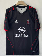AC MILAN 2005 - 2006 COLLAR THIRD JERSEY EMBROIDERY PREMIUM  KAKA
