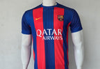 FC BARCELONA 2016 - 2017 HOME JERSEY EMBROIDERY MESSI