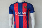 FC BARCELONA 2016 - 2017 HOME JERSEY EMBROIDERY MESSI