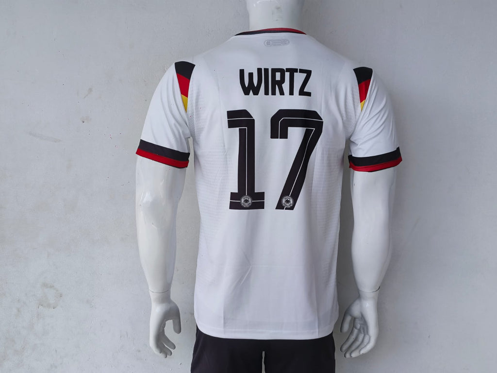GERMANY 2026 HOME JERSEY EMBROIDERY WIRTZ