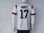 GERMANY 2026 HOME JERSEY EMBROIDERY WIRTZ