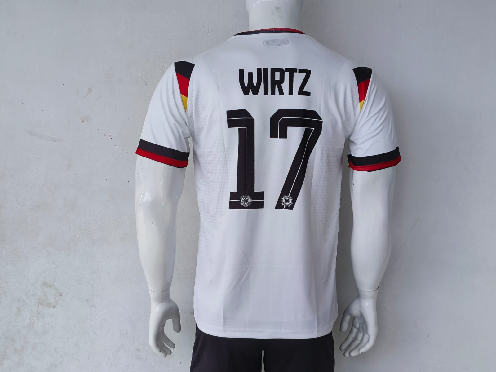 GERMANY 2026 HOME JERSEY EMBROIDERY WIRTZ