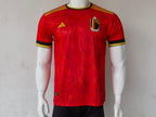 BELGIUM 2026 HOME JERSEY EMBROIDERY BRUYNE