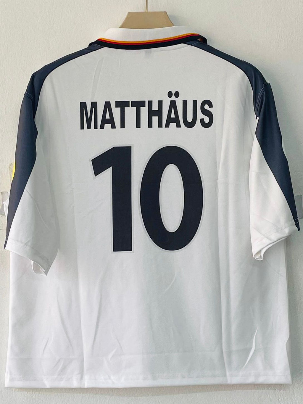 GERMANY 2000 - 2002 HOME JERSEY FIVE SLEEVE MATTHAUS