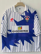 FIORENTINA 1991 - 1992 AWAY JERSEY FIVE SLEEVE BATISTUTA