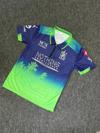 RCB 2026 GREEN JERSEY ZIP COLLAR KOHLI