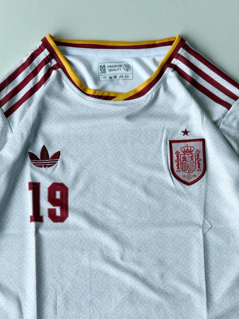 SPAIN 2026 WORLD CUP AWAY JERSEY SIGNATURE EMBROIDERY LAMINE YAMAL