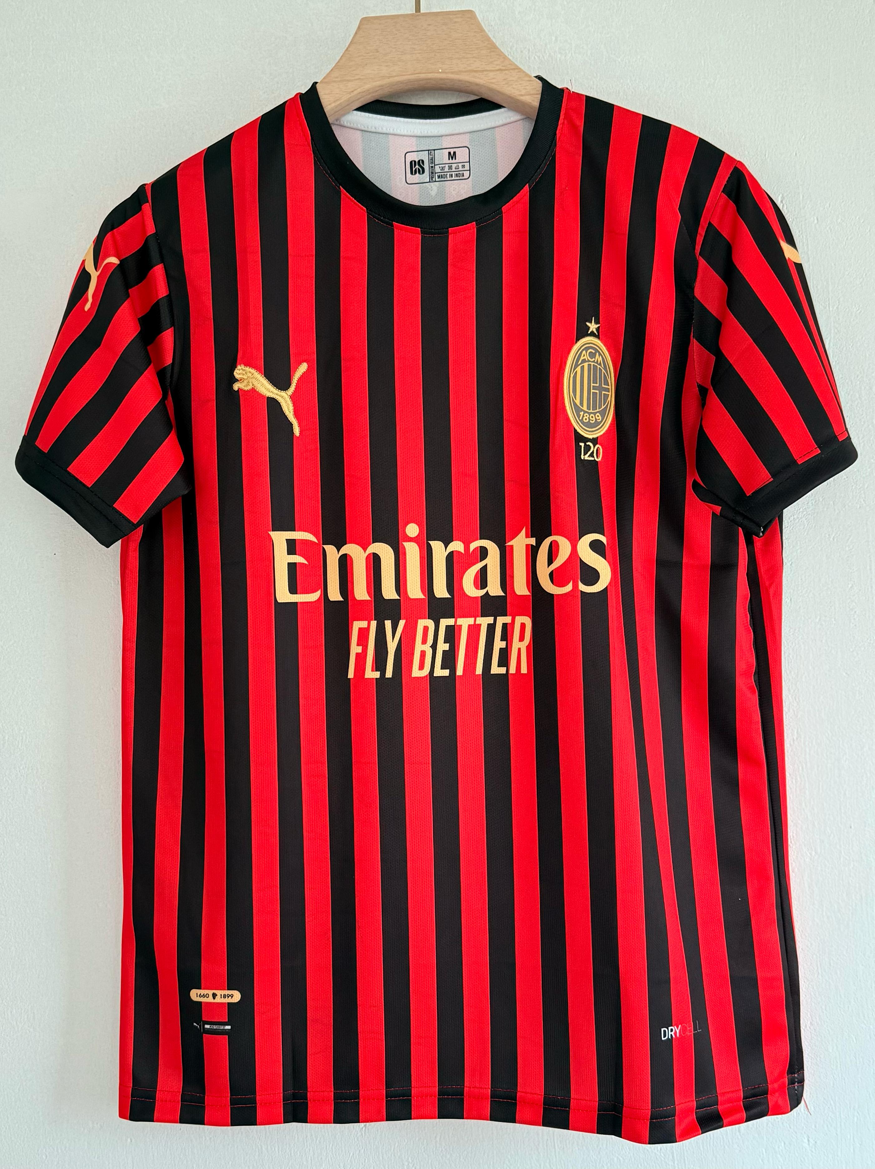 AC MILAN 120th ANNIVERSARY SPECIAL EDITION EMBROIDERY IBRAHIMOVIC