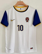 PORTUGAL 1998 AWAY JERSEY EMBROIDERY RUI COSTA