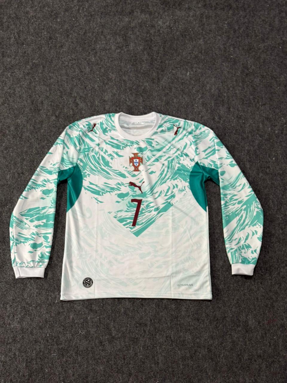 PORTUGAL 2026 WORLD CUP AWAY JERSEY FULL SLEEVE RONALDO
