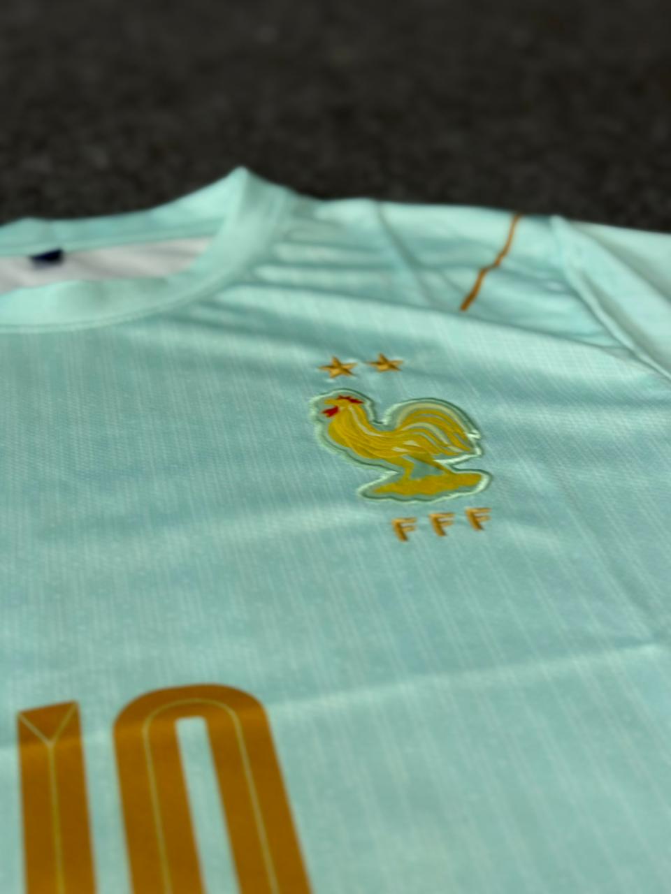 FRANCE 2026 WORLD CUP AWAY JERSEY SIGNATURE EMBROIDERY MBAPPE