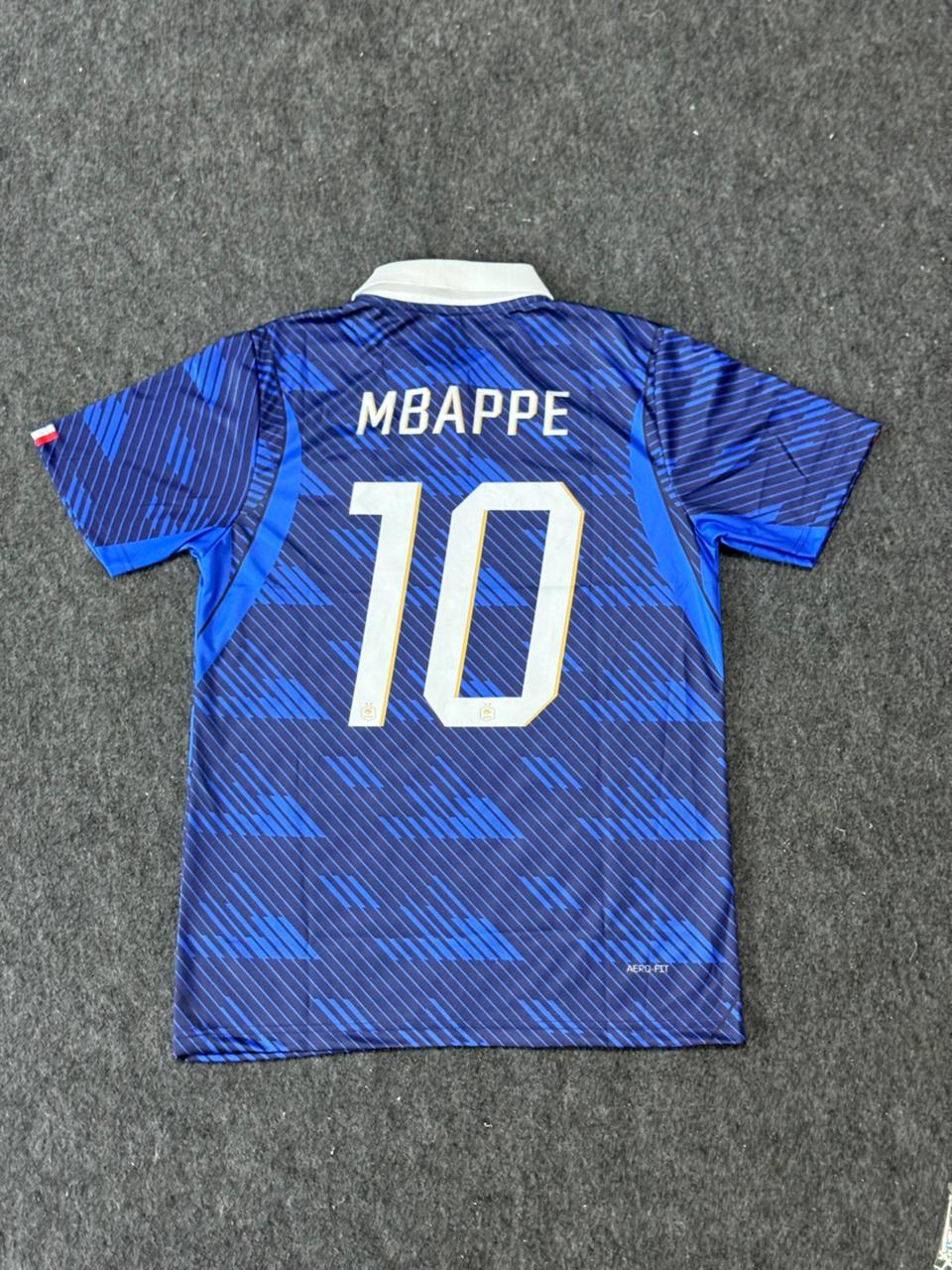 FRANCE 2026 WORLD CUP HOME JERSEY COLLAR SIGNATURE EMBROIDERY MBAPPE