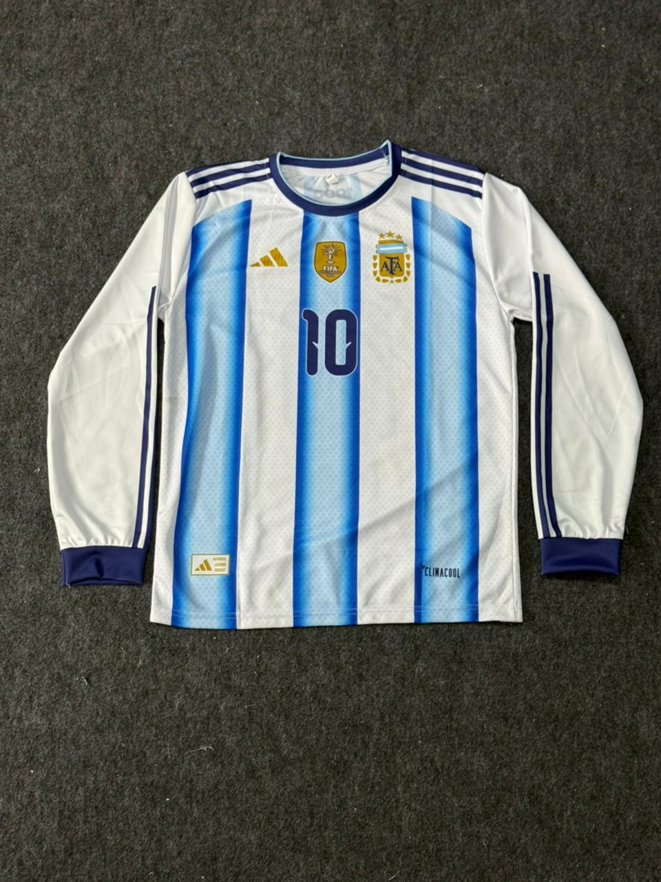 ARGENTINA 2026 HOME JERSEY FULL SLEEVE MESSI