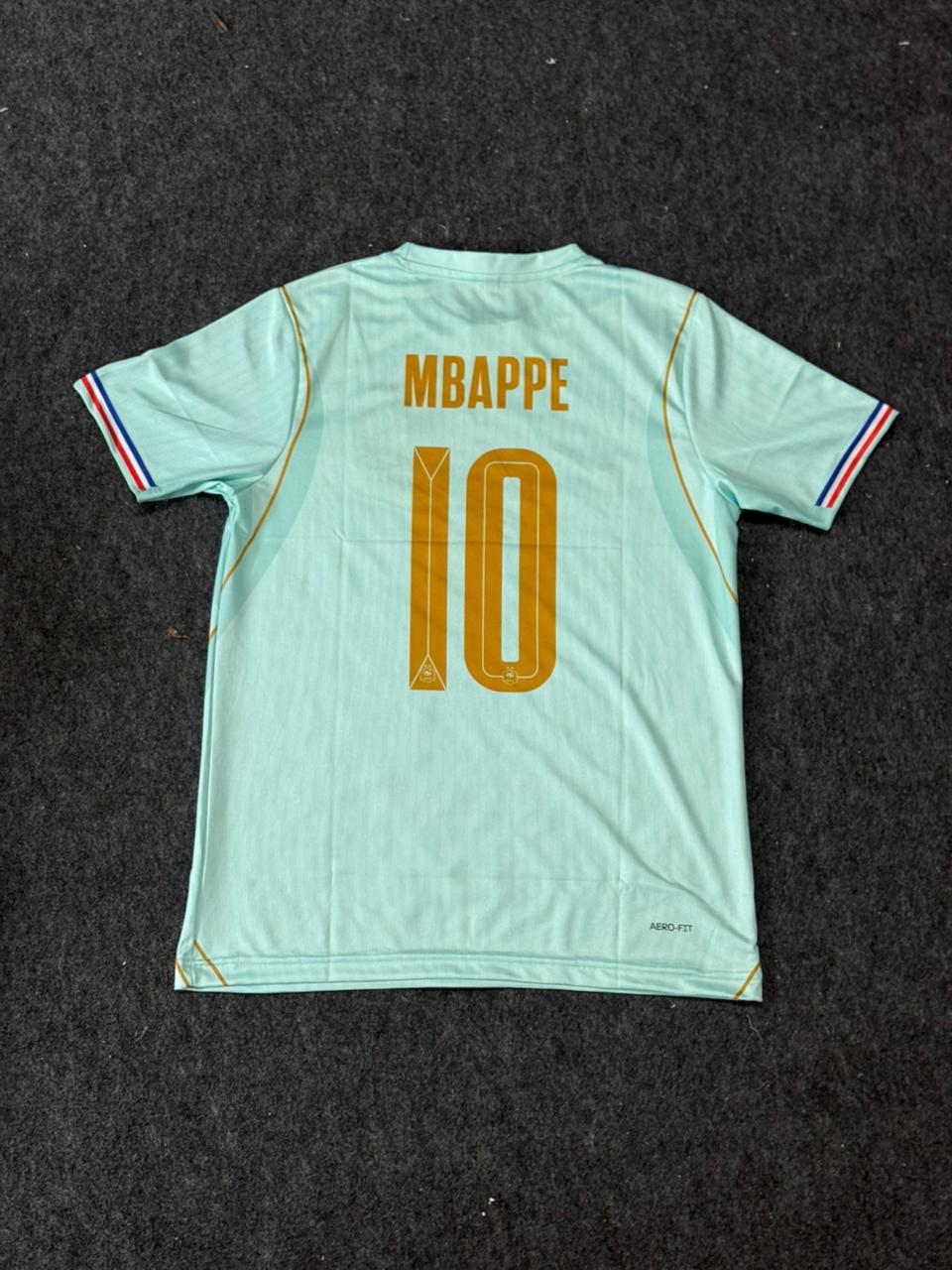 FRANCE 2026 WORLD CUP AWAY JERSEY SIGNATURE EMBROIDERY MBAPPE