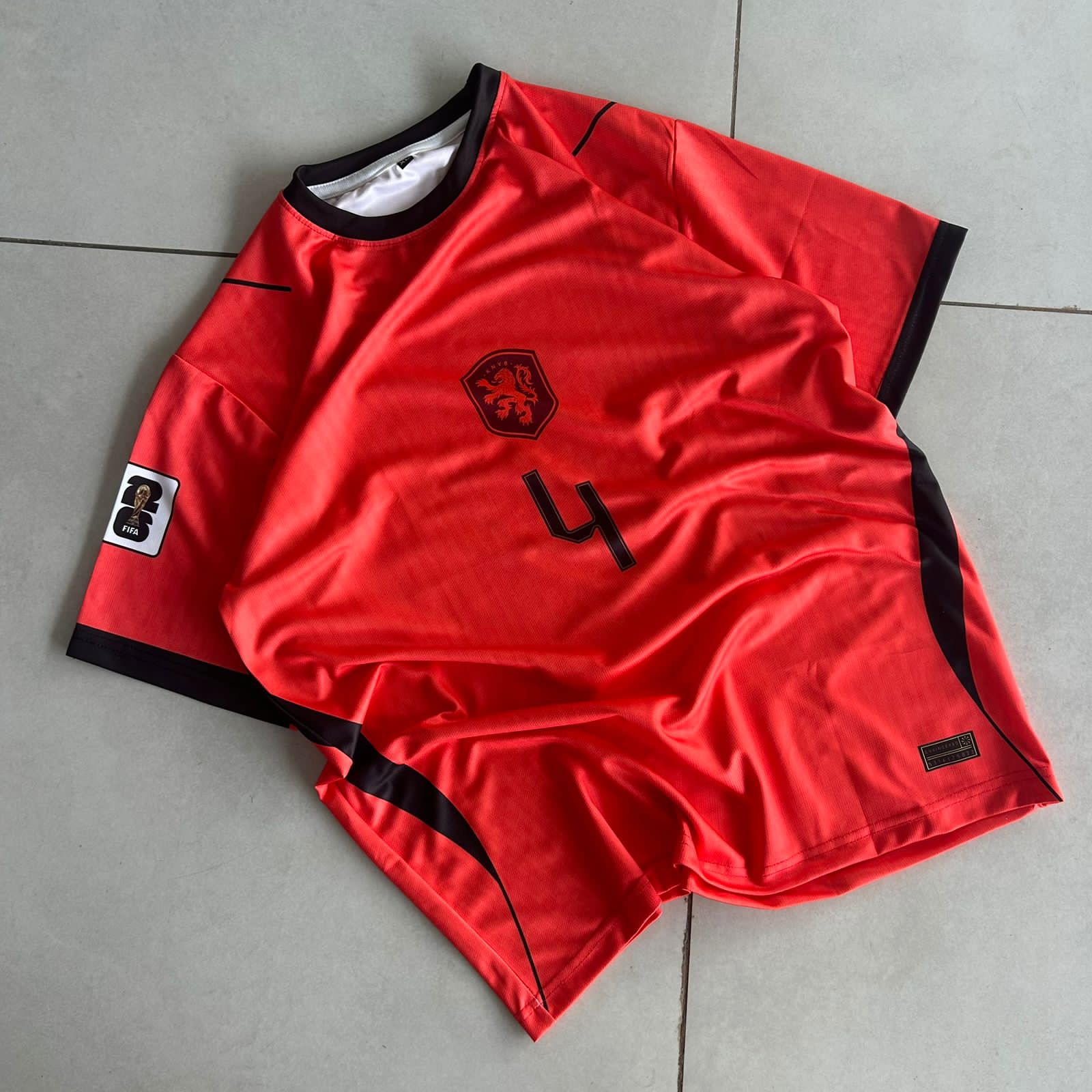 NETHERLANDS 2026 WORLD CUP HOME JERSEY VAN DIJIK