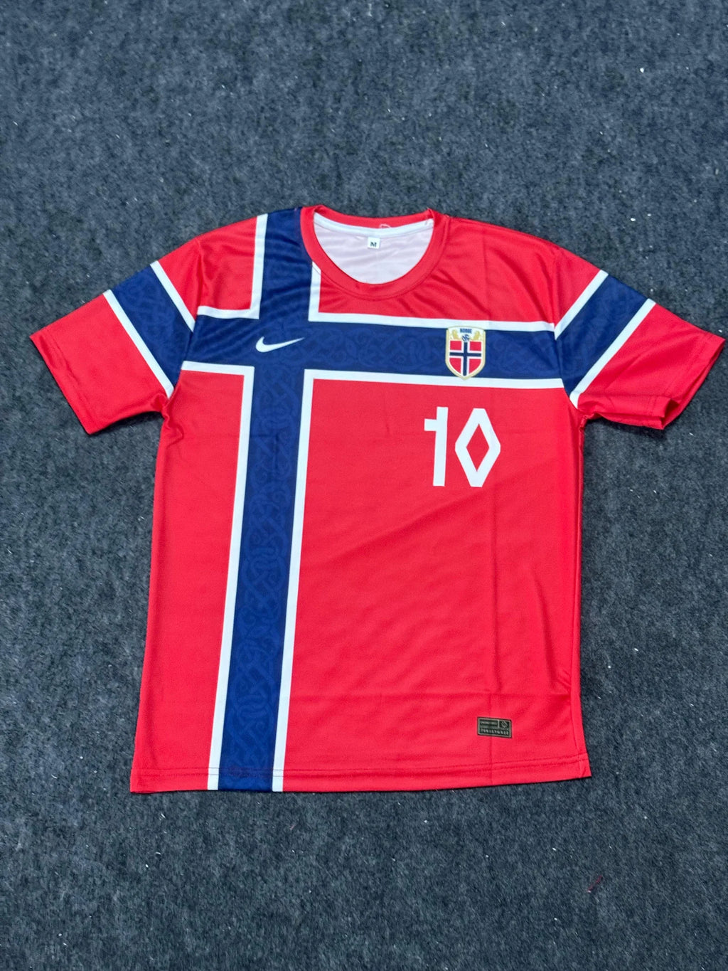 NORWAY 2026 HOME JERSEY EMBROIDERY ODEGAARD