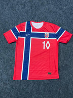 NORWAY 2026 HOME JERSEY EMBROIDERY ODEGAARD