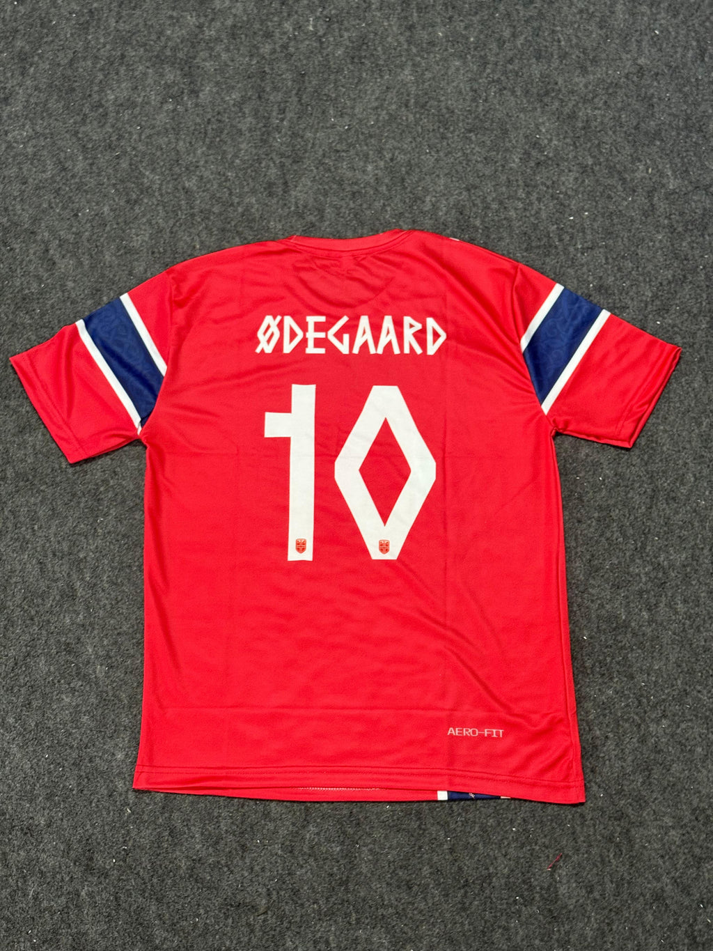 NORWAY 2026 HOME JERSEY EMBROIDERY ODEGAARD