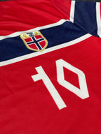 NORWAY 2026 HOME JERSEY EMBROIDERY ODEGAARD
