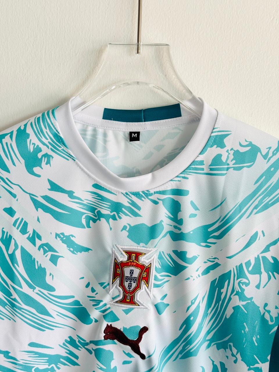 PORTUGAL 2026 AWAY JERSEY EMBROIDERY FULL SLEEVE RONALDO