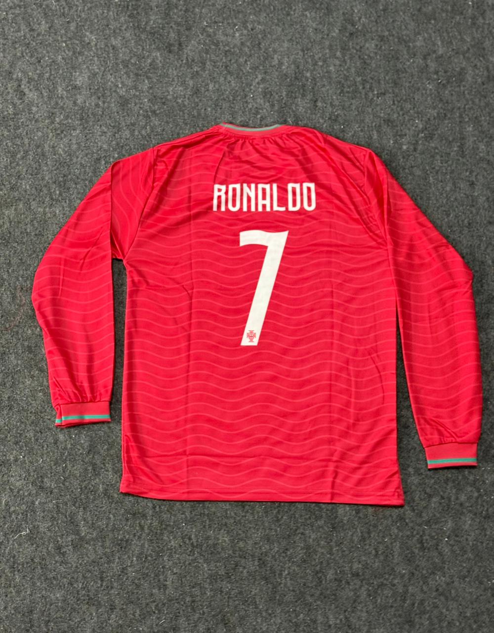 PORTUGAL 2026 WORLD CUP HOME JERSEY FULL SLEEVE RONALDO
