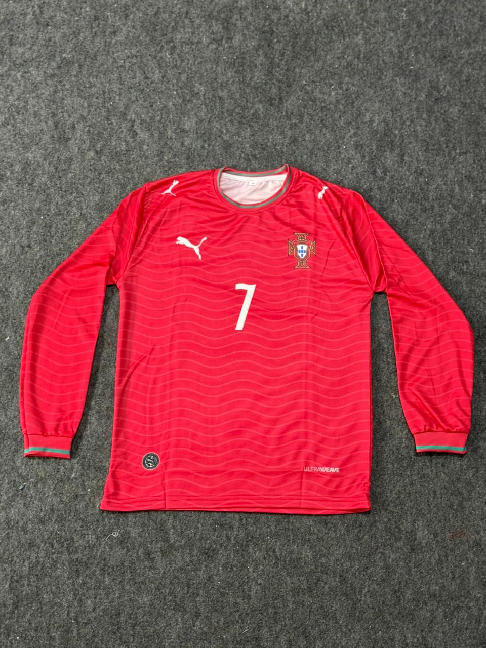 PORTUGAL 2026 WORLD CUP HOME JERSEY FULL SLEEVE RONALDO