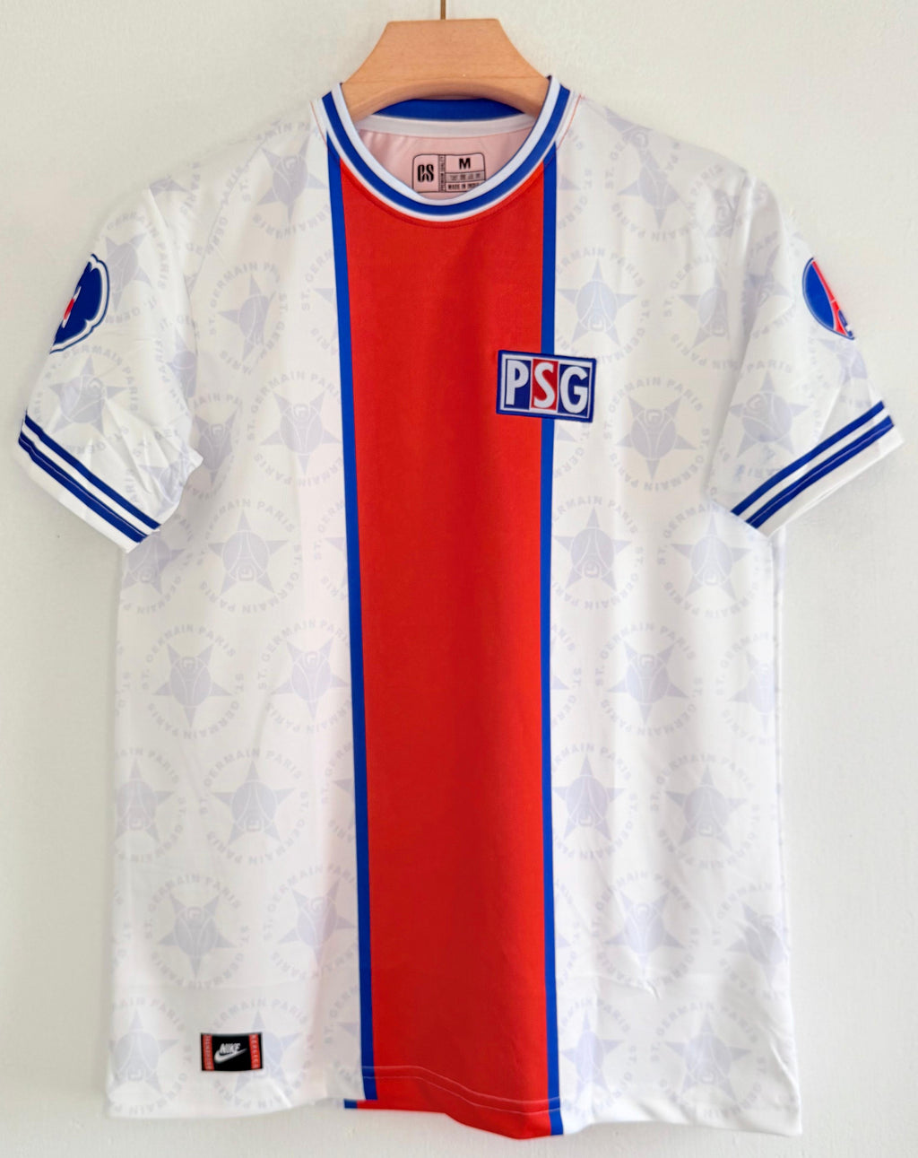 PSG 1994 - 1995 AWAY JERSEY EMBROIDERY