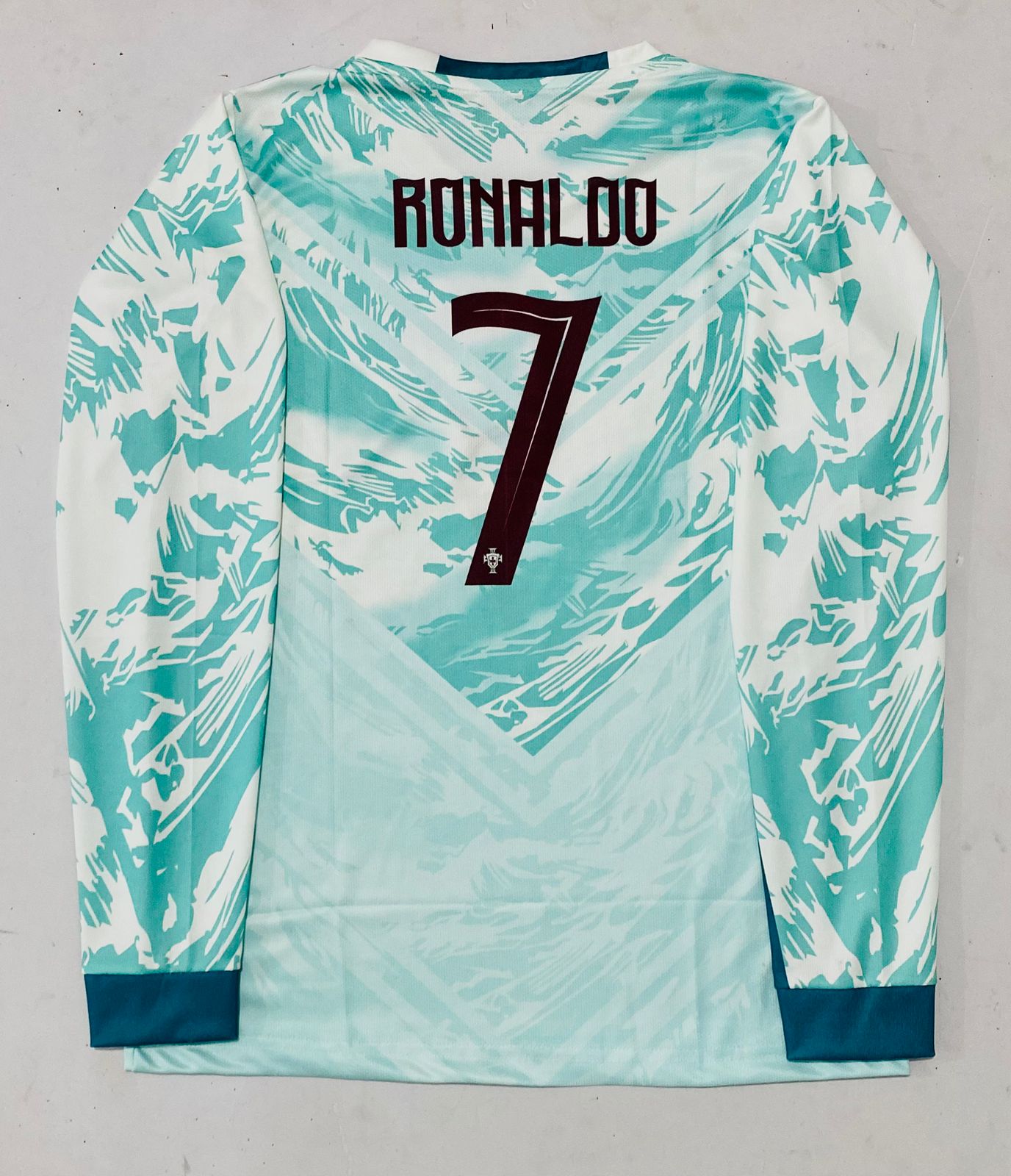 PORTUGAL 2026 AWAY JERSEY FULL SLEEVE PREMIUM EMBROIDERY RONALDO
