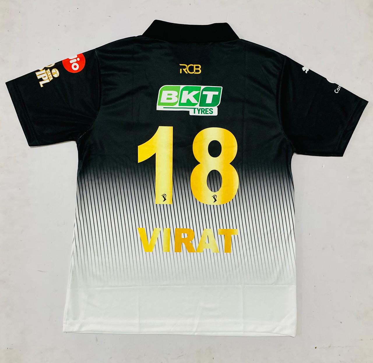 RCB 2026 SPECIAL EDITION ZIP COLLAR JERSEY KOHLI