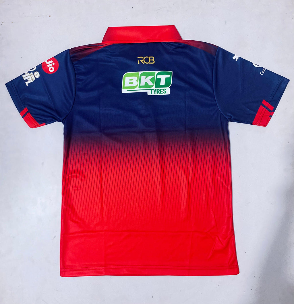 RCB 2026 ZIP COLLAR EMBROIDERY WITHOUT NAME