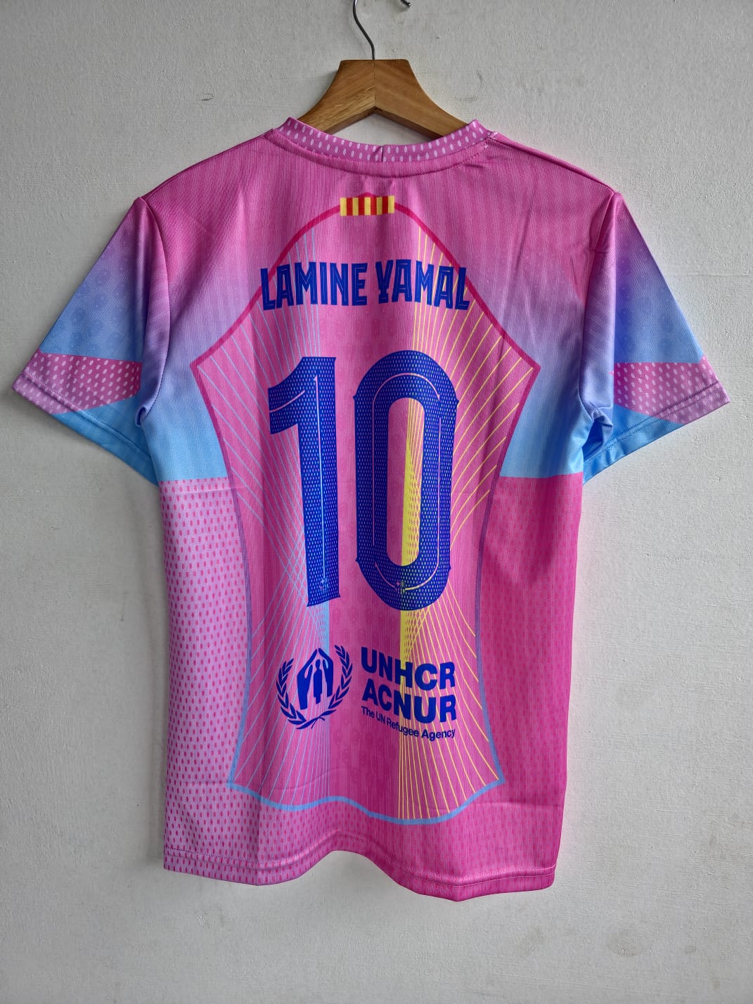 FC BARCELONA 2025 - 2026 SPECIAL EDITION EDMBROIDERY JERSEY LAMINE YAMAL