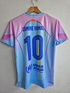 FC BARCELONA 2025 - 2026 SPECIAL EDITION EMBROIDERY LIGHT BLUE AND PINK LAMINE YAMAL