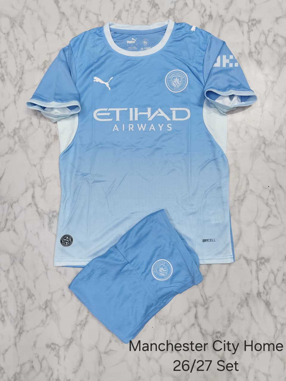 MANCHESTER CITY 2026 - 2027 HOME JERSEY SET