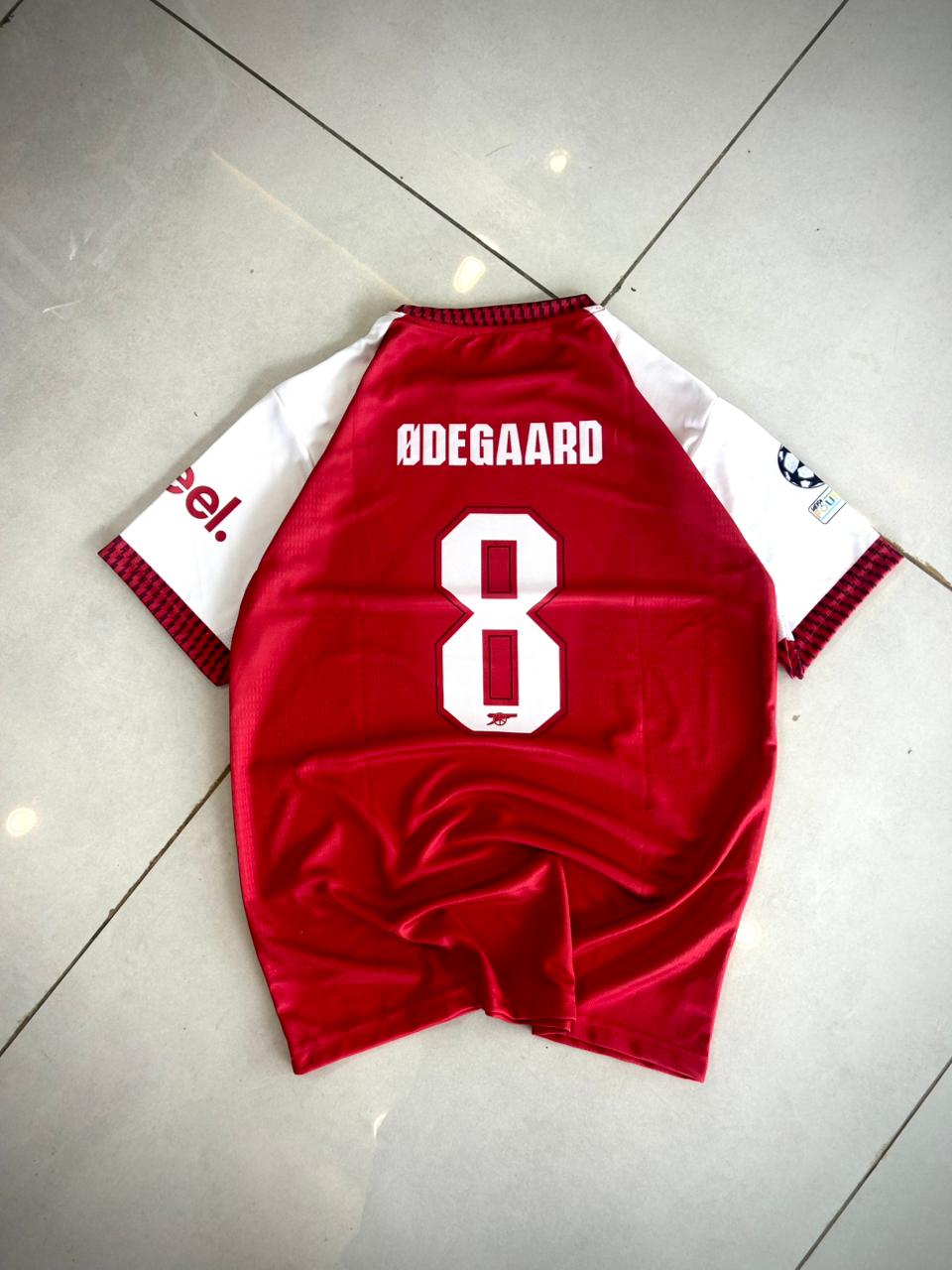 ARSENAL 2026 - 2027 HOME JERSEY EMBROIDERY ODEGAARD