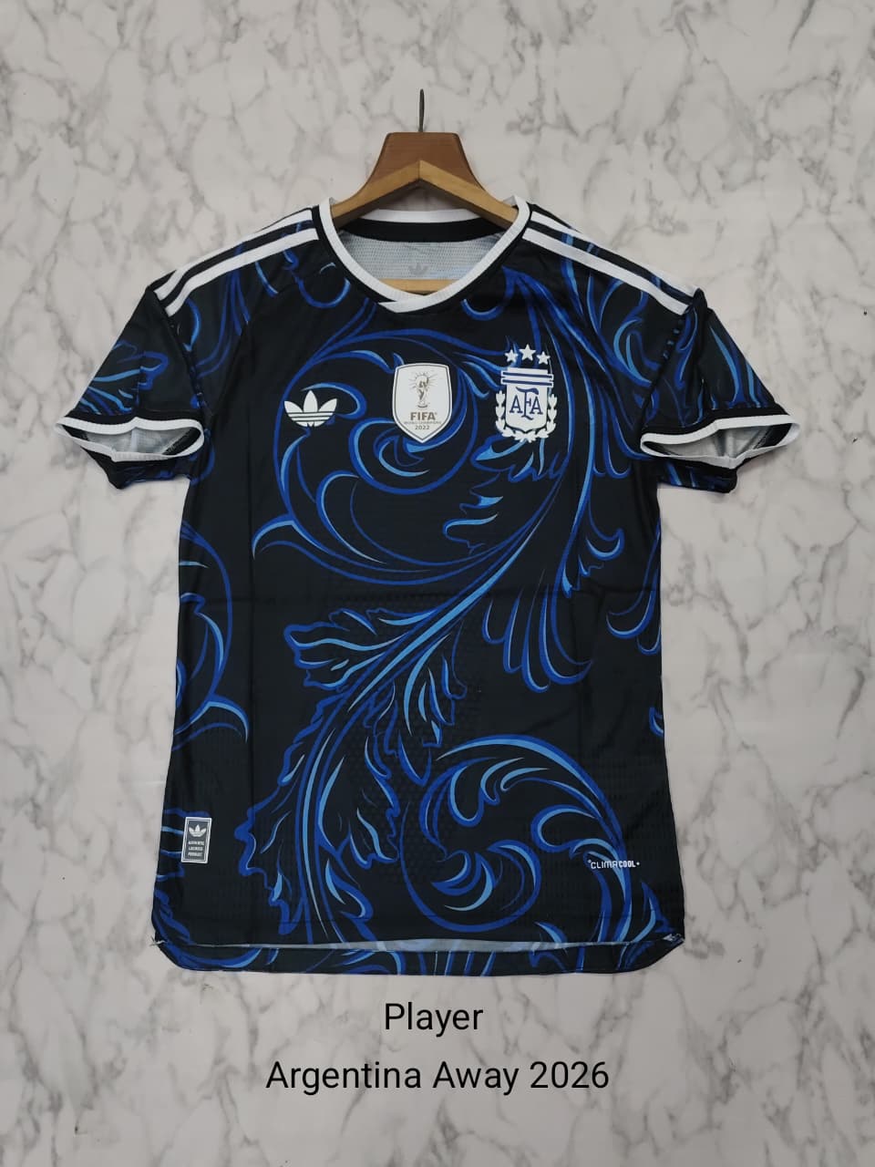 ARGENTINA 2025 - 2026 WORLD CUP AWAY JERSEY PLAYER VERSION
