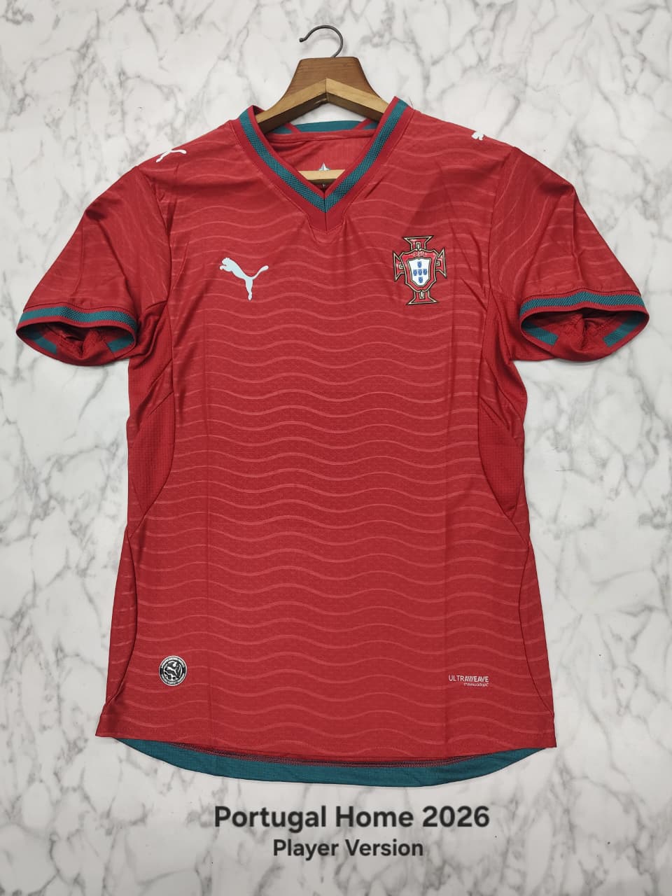 PORTUGAL 2025 - 2026 WORLD CUP HOME JERSEY PLAYER VERSION