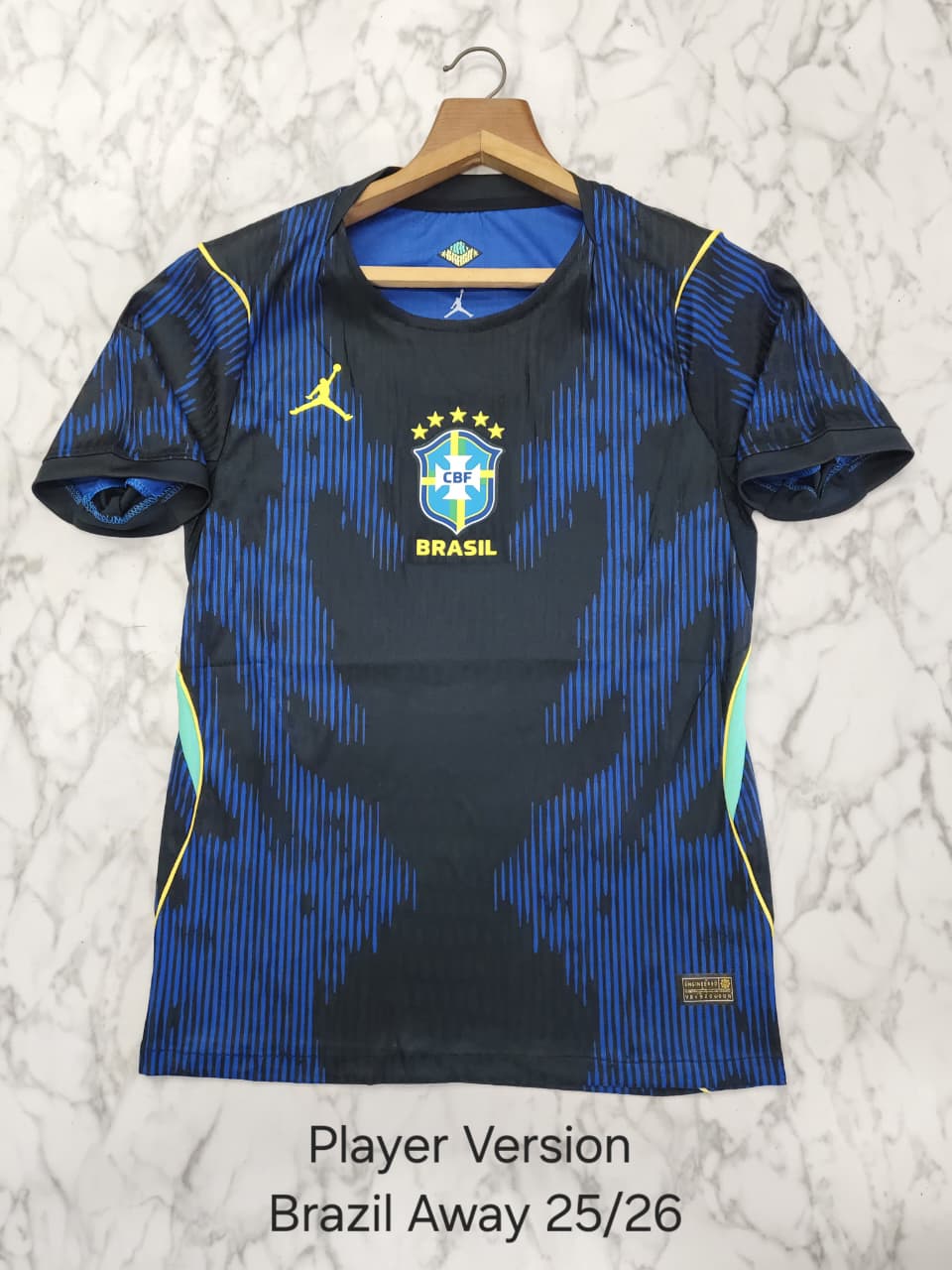 BRAZIL 2025 - 2026 WORLD CUP AWAY JERSEY PLAYER VERSION